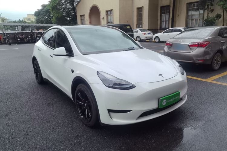 Used Tesla Model Y 2022 Revised Version Rear-Wheel Drive Front Right 45 Deg