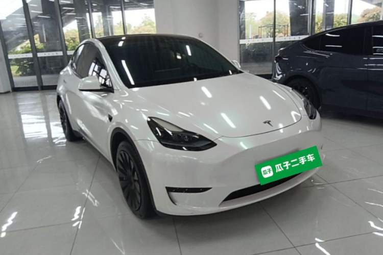 Used Tesla Model Y 2022 Revised Version Rear-Wheel Drive Front Right 45 Deg