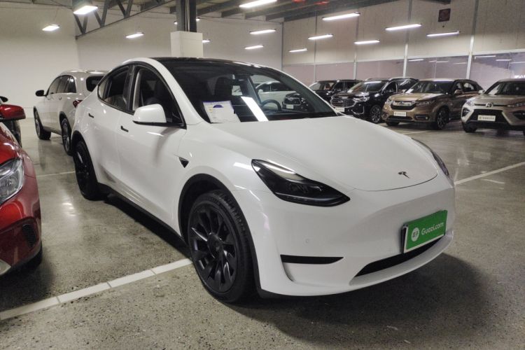 Used Tesla Model Y 2022 Revised Version Rear-Wheel Drive Front Right 45 Deg