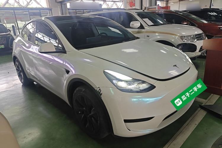 Used Tesla Model Y 2022 Revised Version Rear-Wheel Drive Front Right 45 Deg