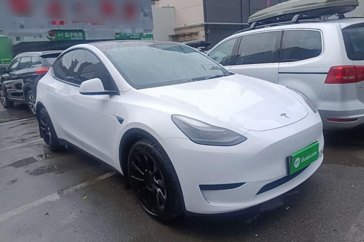 Used Tesla Model Y 2022 Revised Version Rear-Wheel Drive Front Right 45 Deg