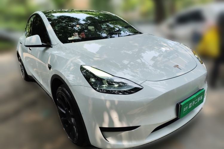 Used Tesla Model Y 2022 Revised Version Rear-Wheel Drive Front Right 45 Deg
