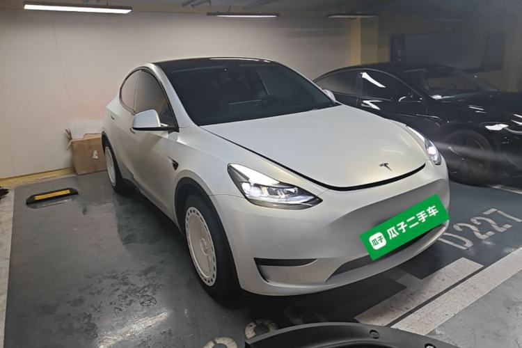 Used Tesla Model Y 2022 Revised Version Rear-Wheel Drive Front Right 45 Deg