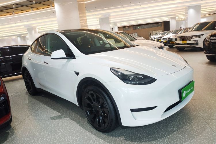 Used Tesla Model Y 2022 Revised Version Rear-Wheel Drive Front Right 45 Deg