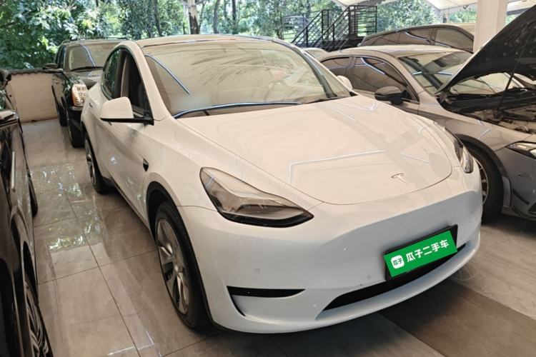 Used Tesla Model Y 2022 Revised Version Rear-Wheel Drive Front Right 45 Deg