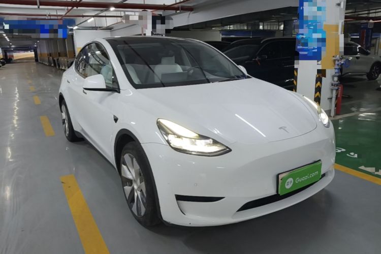 Used Tesla Model Y 2022 Revised Version Rear-Wheel Drive Front Right 45 Deg