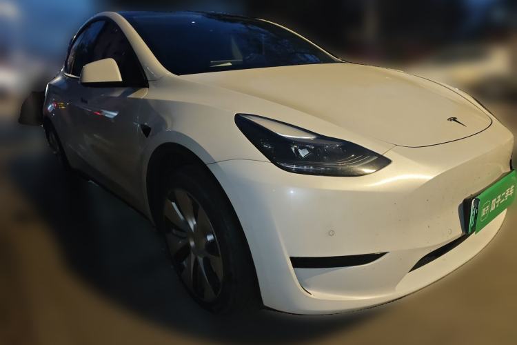 Used Tesla Model Y 2022 Revised Version Rear-Wheel Drive Front Right 45 Deg