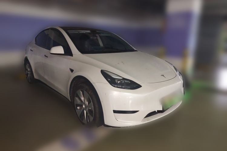 Used Tesla Model Y 2022 Revised Version Rear-Wheel Drive Front Right 45 Deg