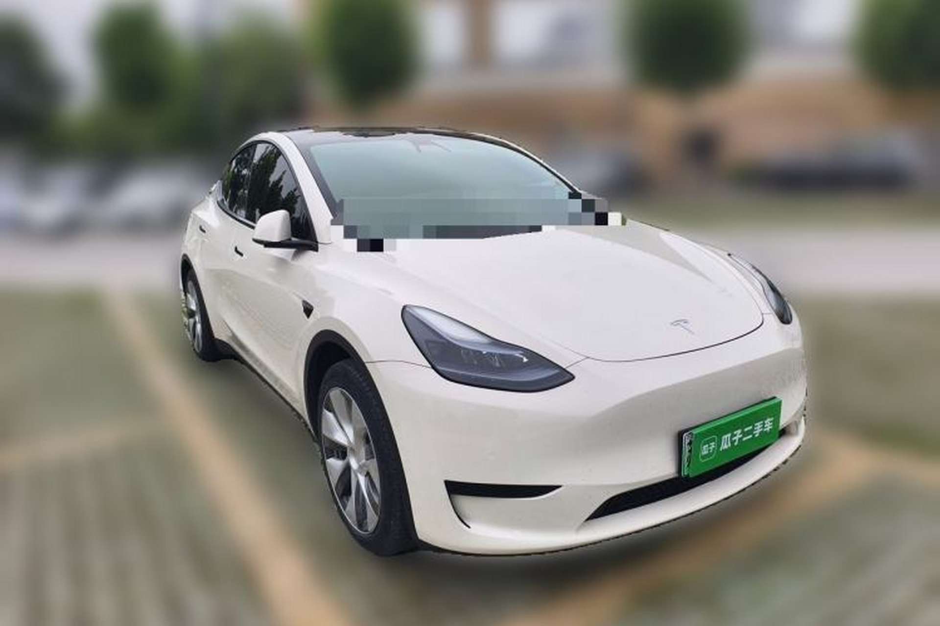 Used Tesla Model Y 2022 Revised Version Rear-Wheel Drive Front Right 45 Deg
