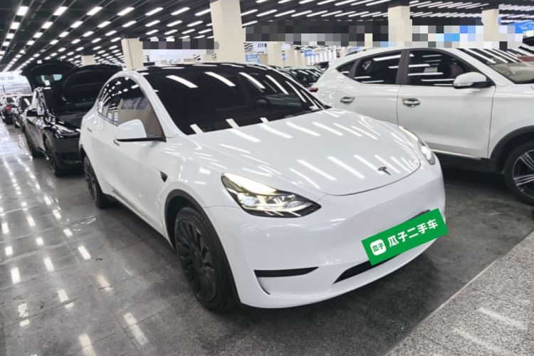 Used Tesla Model Y 2022 Revised Version Rear-Wheel Drive Front Right 45 Deg