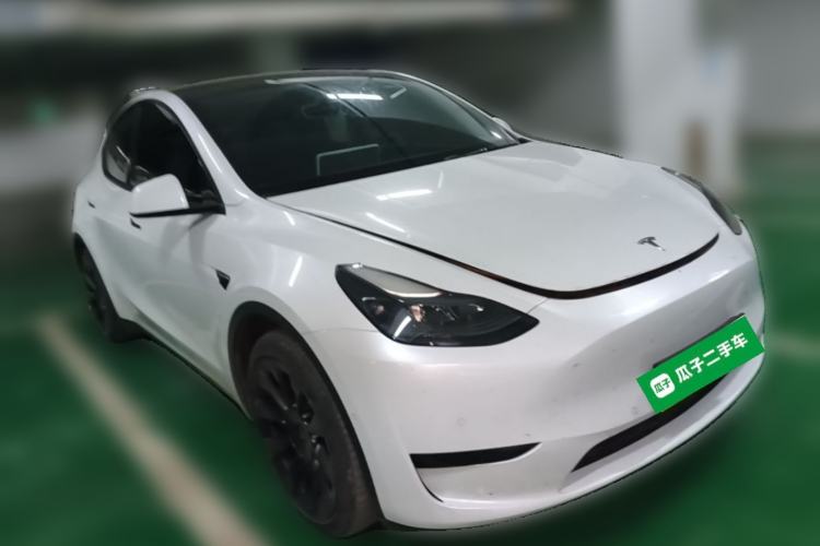 Used Tesla Model Y 2022 Revised Version Rear-Wheel Drive Front Right 45 Deg