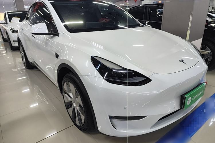 Used Tesla Model Y 2022 Revised Version Long-Range All-Wheel Drive Front Right 45 Deg