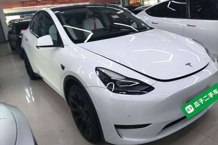 Used Tesla Model Y 2022 Revised Version Rear-Wheel Drive Front Right 45 Deg