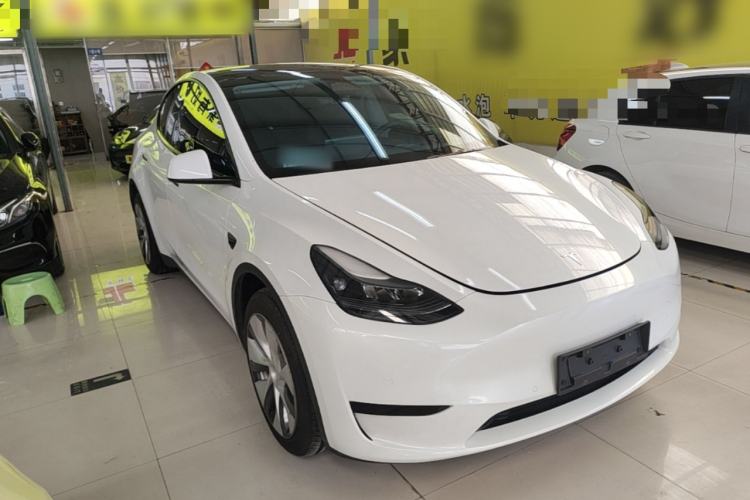 Used Tesla Model Y 2022 Revised Version Rear-Wheel Drive Front Right 45 Deg
