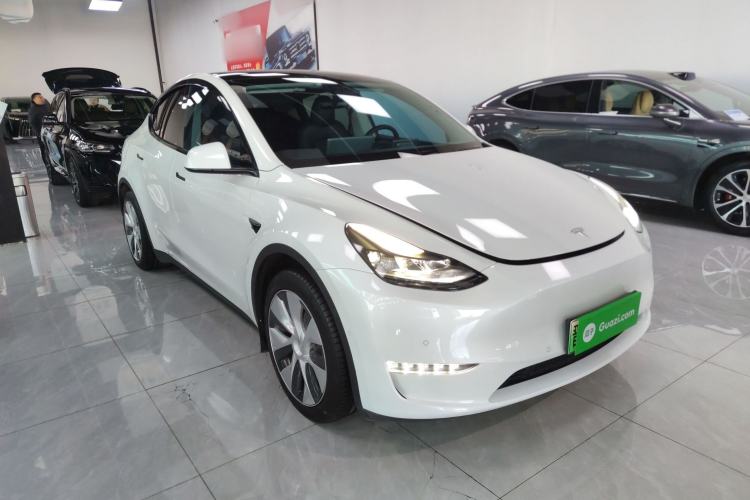 Used Tesla Model Y 2022 Revised Version Rear-Wheel Drive Front Right 45 Deg