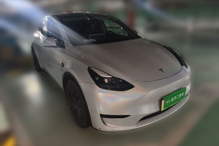 Used Tesla Model Y 2022 Revised Version Rear-Wheel Drive Front Right 45 Deg