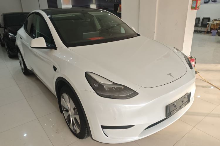 Used Tesla Model Y 2022 Revised Version Rear-Wheel Drive Front Right 45 Deg