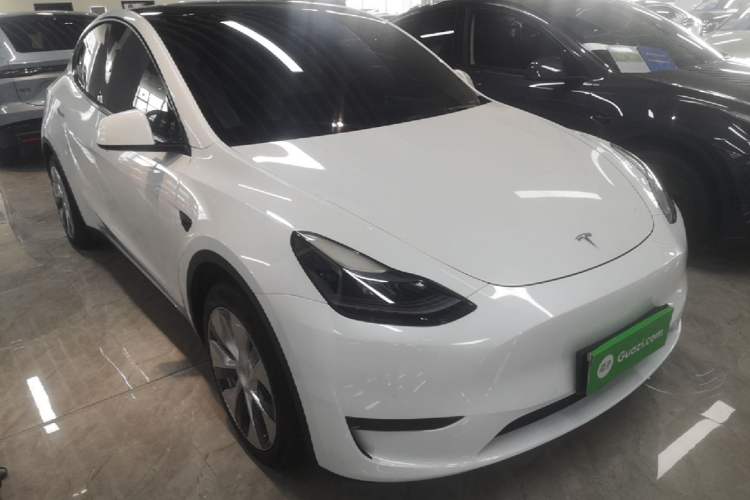 Used Tesla Model Y 2022 Revised Version Rear-Wheel Drive Front Right 45 Deg