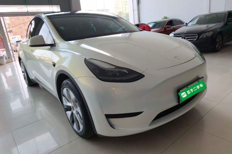 Used Tesla Model Y 2022 Revised Version Rear-Wheel Drive Front Right 45 Deg