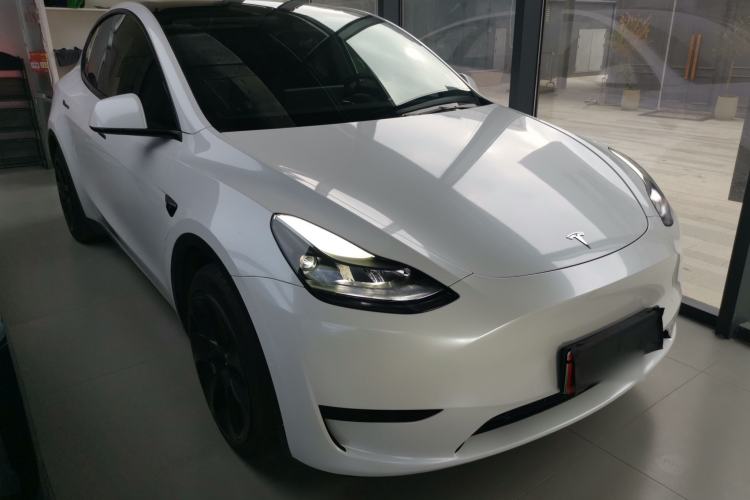 Used Tesla Model Y 2022 Revised Version Rear-Wheel Drive Front Right 45 Deg