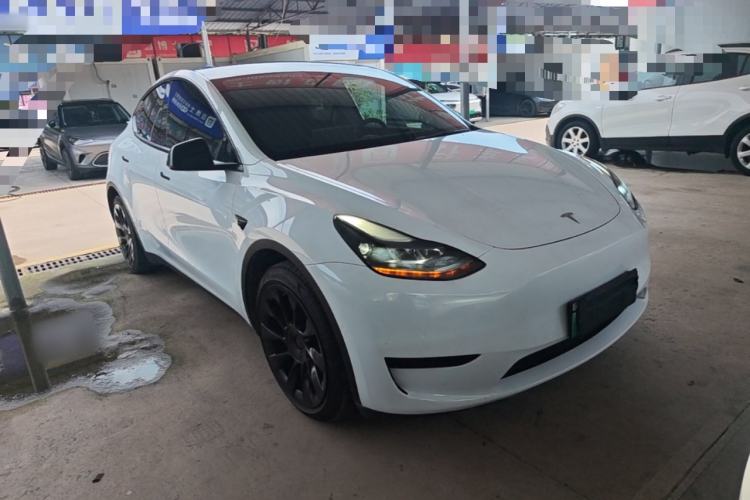 Used Tesla Model Y 2022 Revised Version Rear-Wheel Drive Front Right 45 Deg