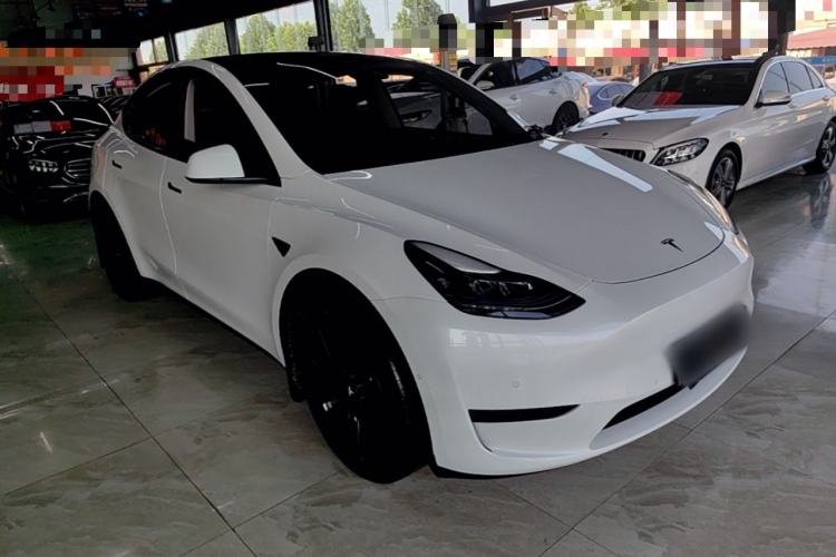 Used Tesla Model Y 2022 Revised Version Rear-Wheel Drive Front Right 45 Deg