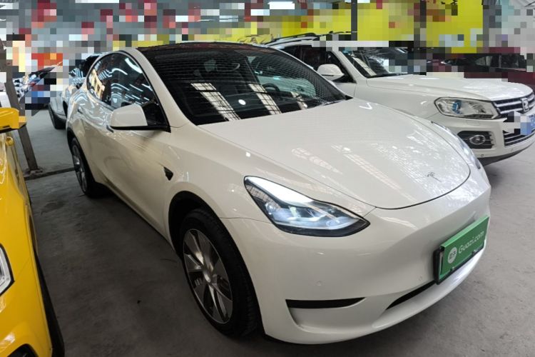 Used Tesla Model Y 2022 Revised Version Rear-Wheel Drive Front Right 45 Deg