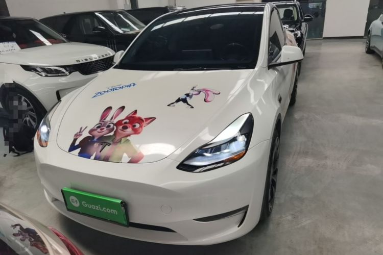Used Tesla Model Y 2022 Revised Version Long-Range All-Wheel Drive Front