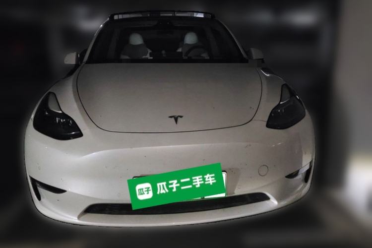 Used Tesla Model Y 2022 Revised Version Long-Range All-Wheel Drive Front