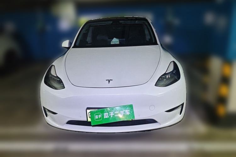 Used Tesla Model Y 2022 Revised Version Long-Range All-Wheel Drive Front