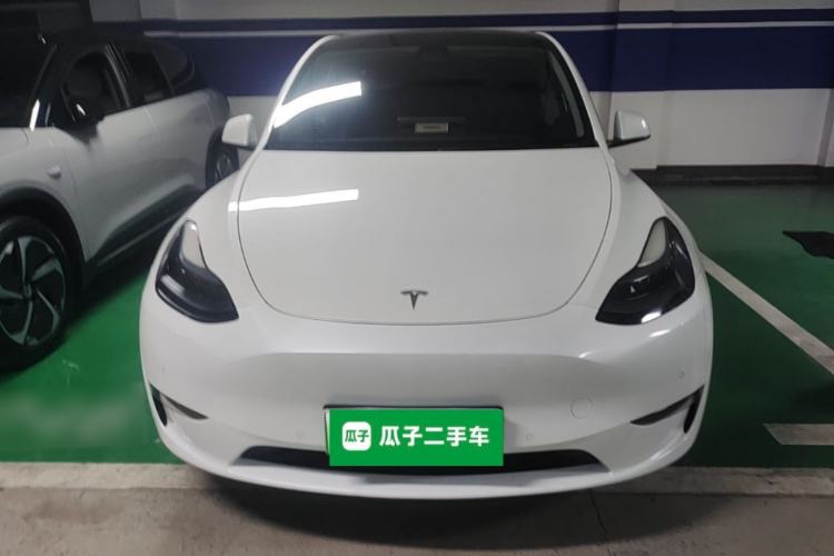 Used Tesla Model Y 2022 Revised Version Long-Range All-Wheel Drive Front