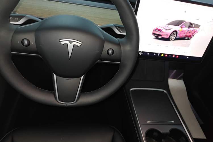 Used Tesla Model Y 2022 Revised Version Rear-Wheel Drive Gear Lever