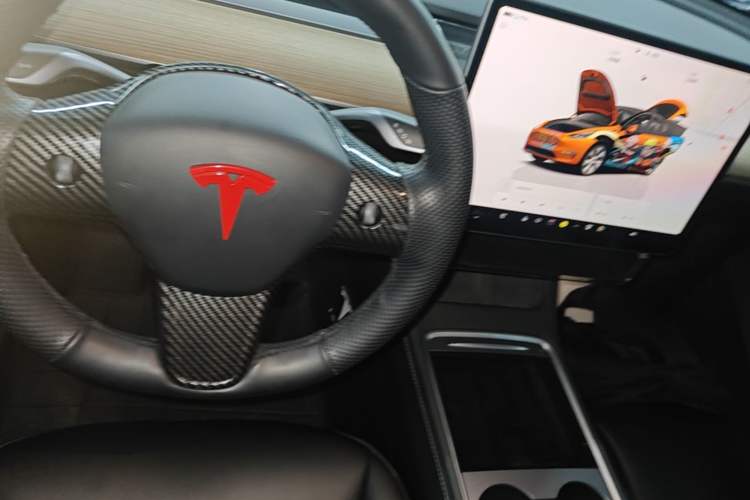 Used Tesla Model Y 2022 Revised Version Rear-Wheel Drive Gear Lever