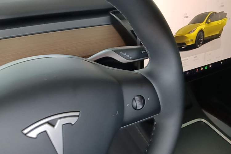 Used Tesla Model Y 2022 Revised Version Rear-Wheel Drive Gear Lever