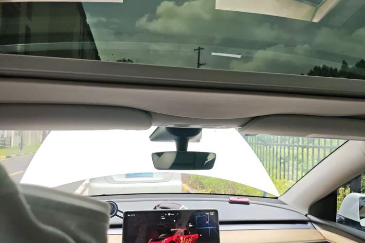 Used Tesla Model Y 2022 Performance High-Performance All-Wheel-Drive Version Headliner