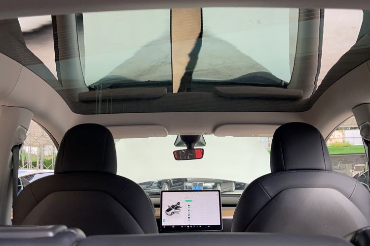 Used Tesla Model Y 2022 Rear-Wheel-Drive Version Headliner