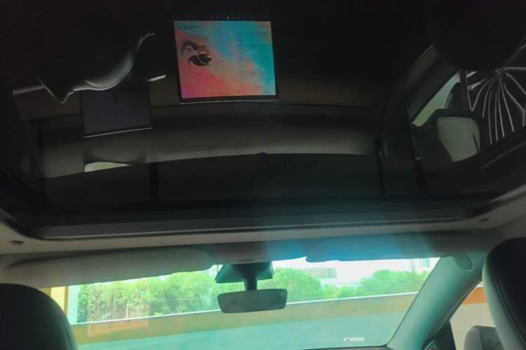 Used Tesla Model Y 2022 Revised Version Rear-Wheel Drive Headliner