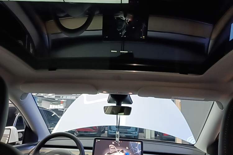 Used Tesla Model Y 2022 Revised Version Rear-Wheel Drive Headliner