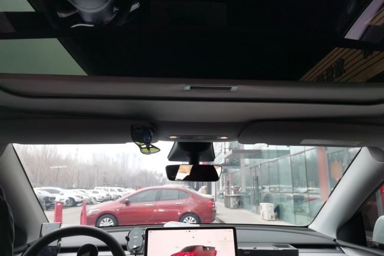 Used Tesla Model Y 2022 Revised Version Long-Range All-Wheel Drive Headliner