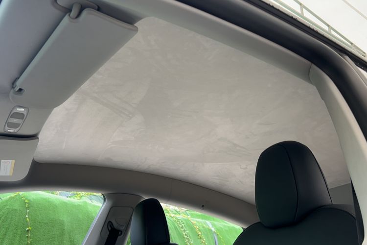 Used Tesla Model Y 2022 Long-Range All-Wheel-Drive Version Headliner