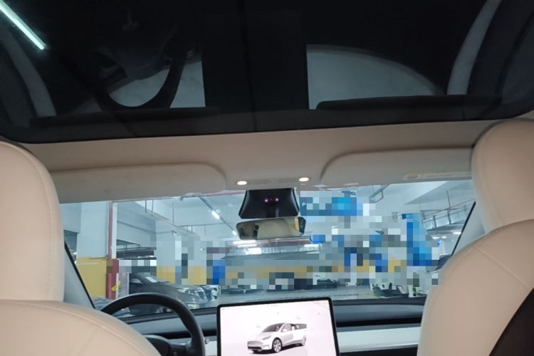 Used Tesla Model Y 2022 Revised Version Rear-Wheel Drive Headliner