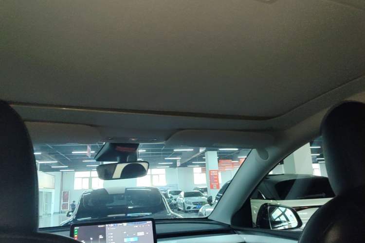 Used Tesla Model Y 2022 Revised Version Rear-Wheel Drive Headliner