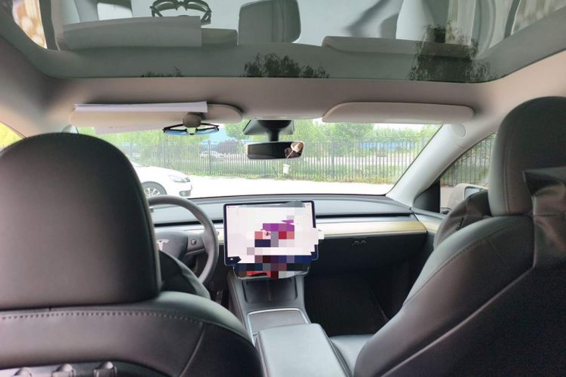 Used Tesla Model Y 2022 Revised Version Rear-Wheel Drive Headliner