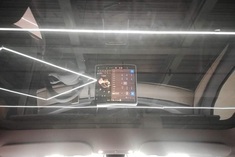 Used Tesla Model Y 2022 Long-Range All-Wheel-Drive Version Headliner