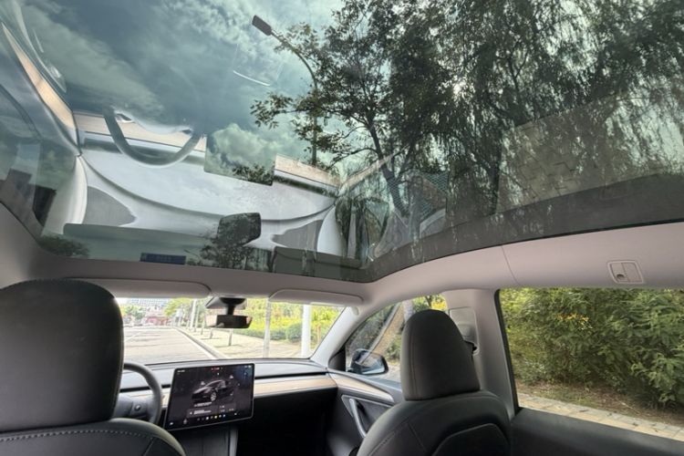 Used Tesla Model Y 2022 Revised Version Long-Range All-Wheel Drive Headliner