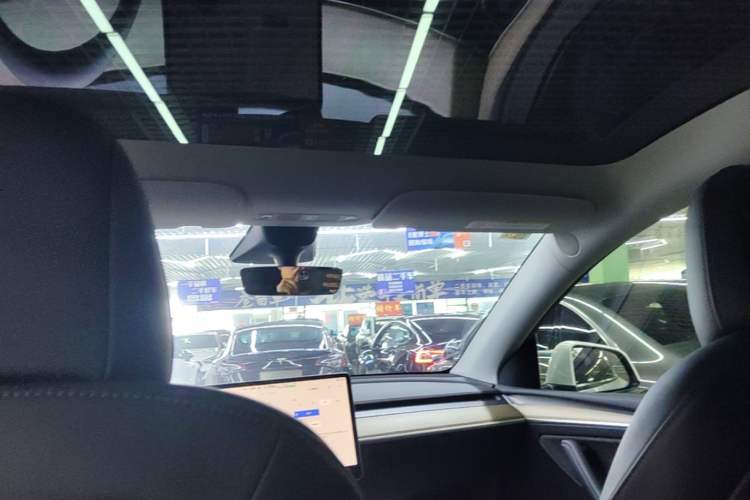 Used Tesla Model Y 2022 Rear-Wheel-Drive Version Headliner