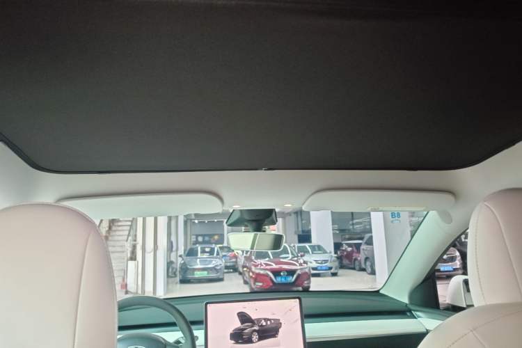 Used Tesla Model Y 2022 Rear-Wheel-Drive Version Headliner