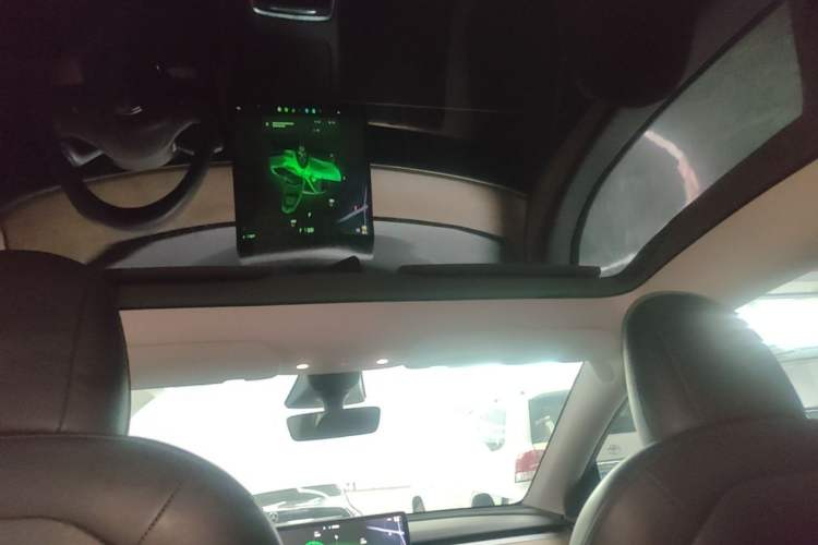 Used Tesla Model Y 2022 Rear-Wheel-Drive Version Headliner