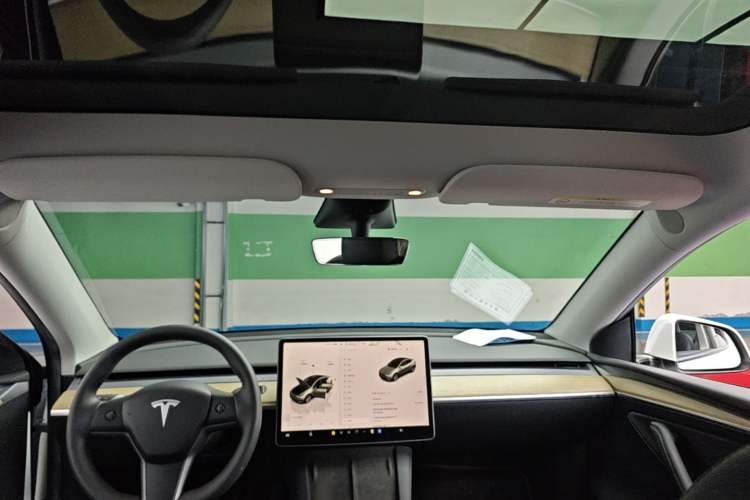 Used Tesla Model Y 2022 Revised Version Rear-Wheel Drive Headliner