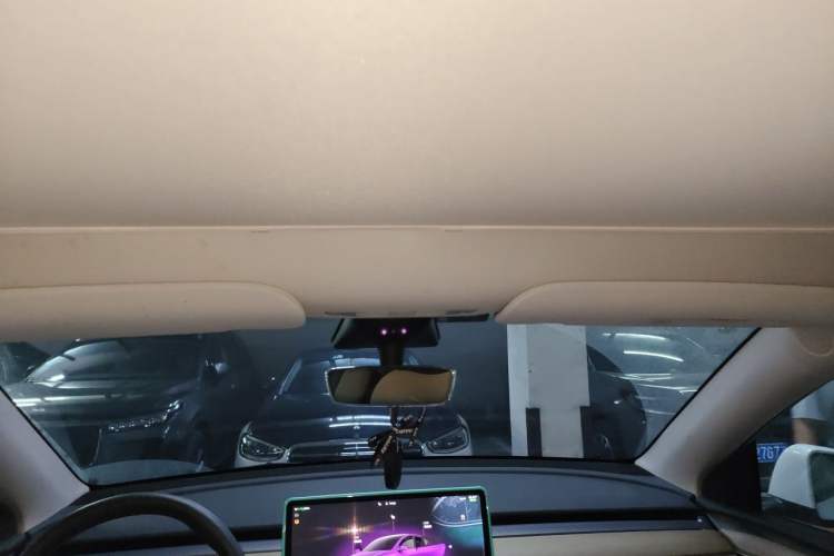 Used Tesla Model Y 2022 Revised Version Rear-Wheel Drive Headliner